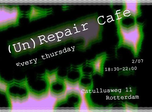 (un)repair cafe