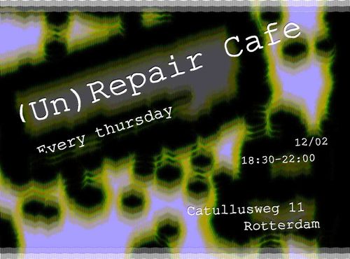 (un)repair cafe: 