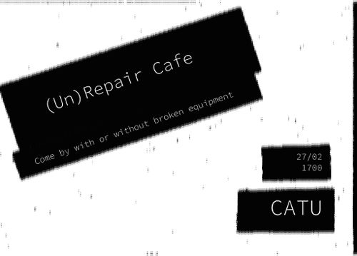 (Un)Repair Cafe