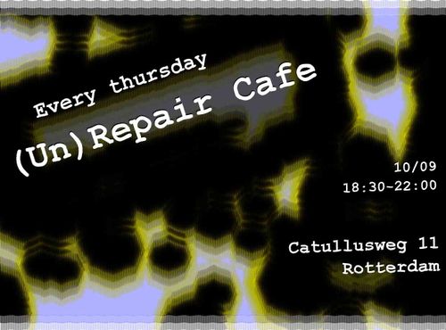 (un)repair cafe opening hours