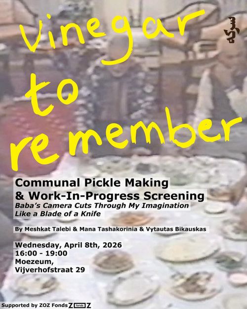 Communal Pickle Making & Work-in-progress screening