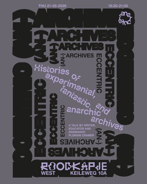 anarchival talk with Florian Cramer