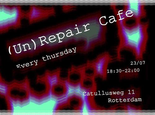 (un)repair cafe