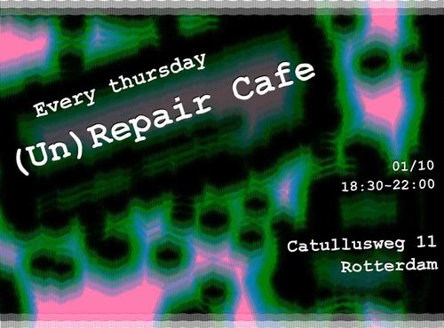 (un)repair cafe opening hours